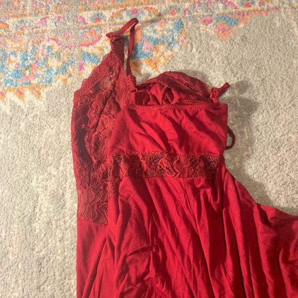 red lace summer dress - Picture 4 of 4